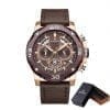 Muški ručni sat NaviForce Strip Brown