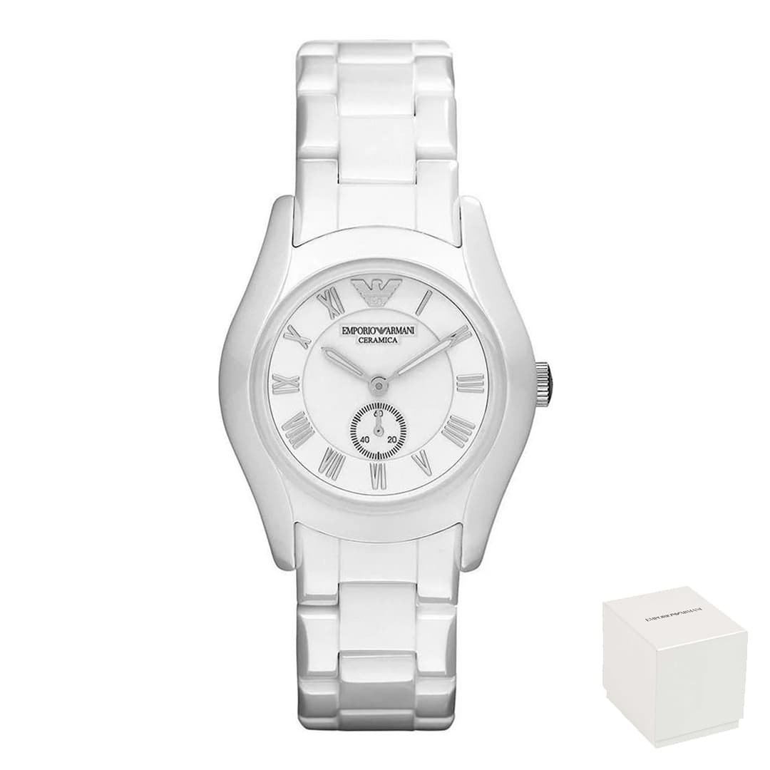 Ženski ručni sat Emporio Armani Valente AR1405 Ceramica