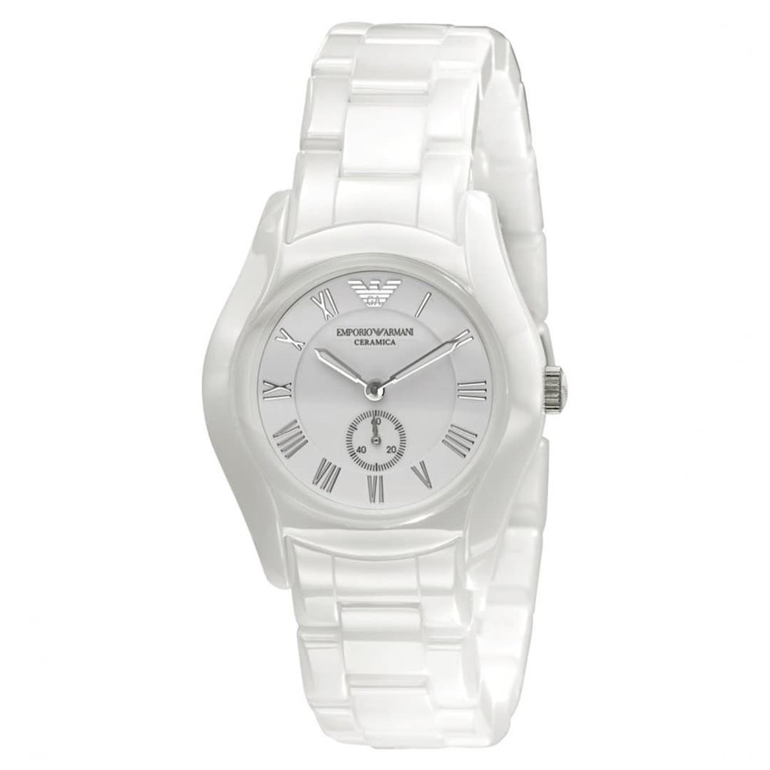 Ženski ručni sat Emporio Armani Valente AR1405 Ceramica