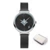 Ženski ručni sat SK Shengke Diamond Black