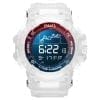 Muški ručni sat Smael S-shock Runner II White and Red