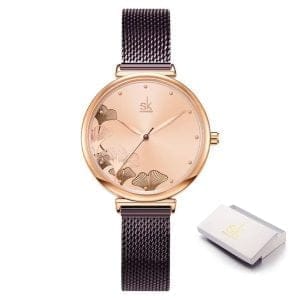 Ženski ručni sat SK Shengke Coraline Violet