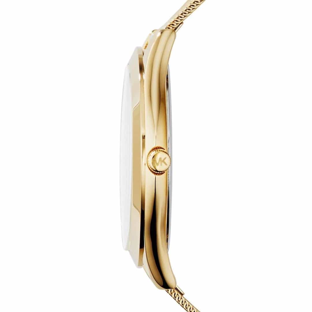 Bočni profil sata Michael Kors Slim Runway MK3282 s MK krunicom